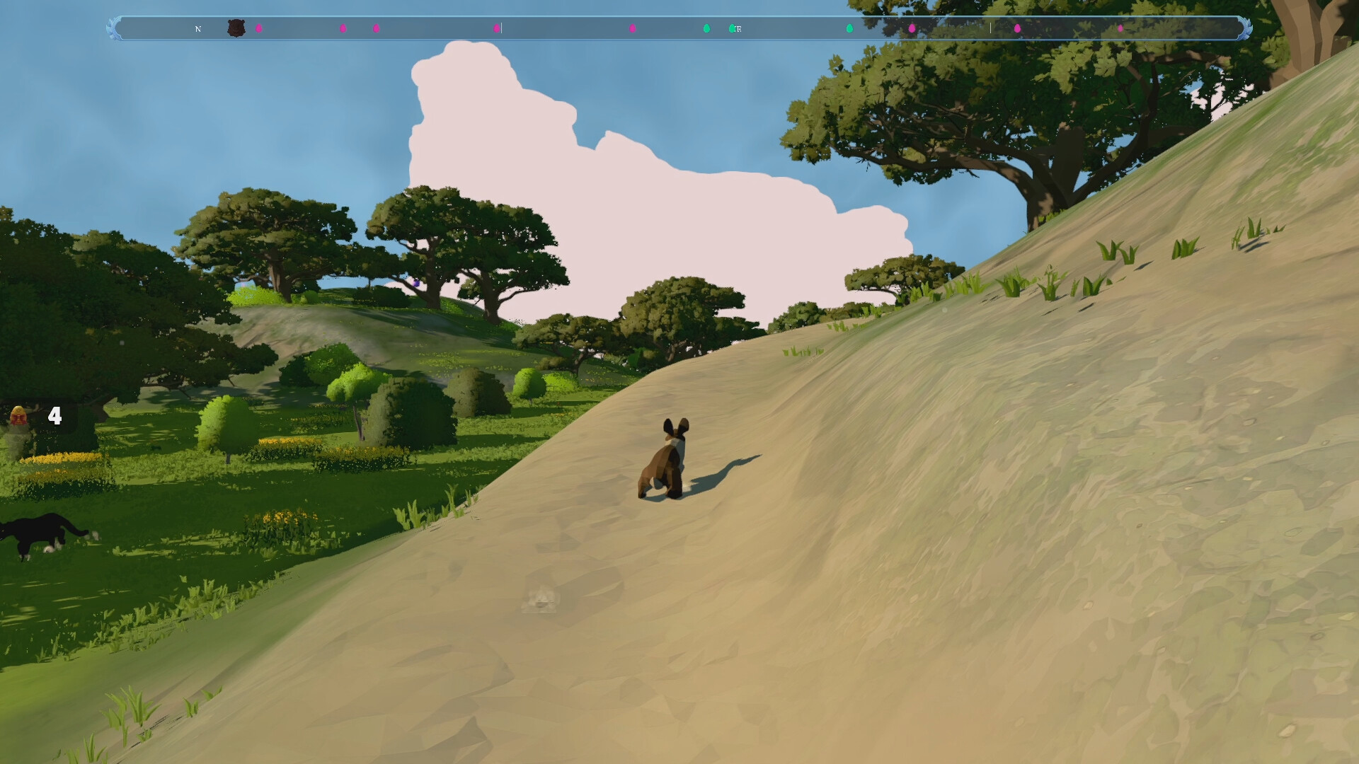 Returning eggs to the Bunny King