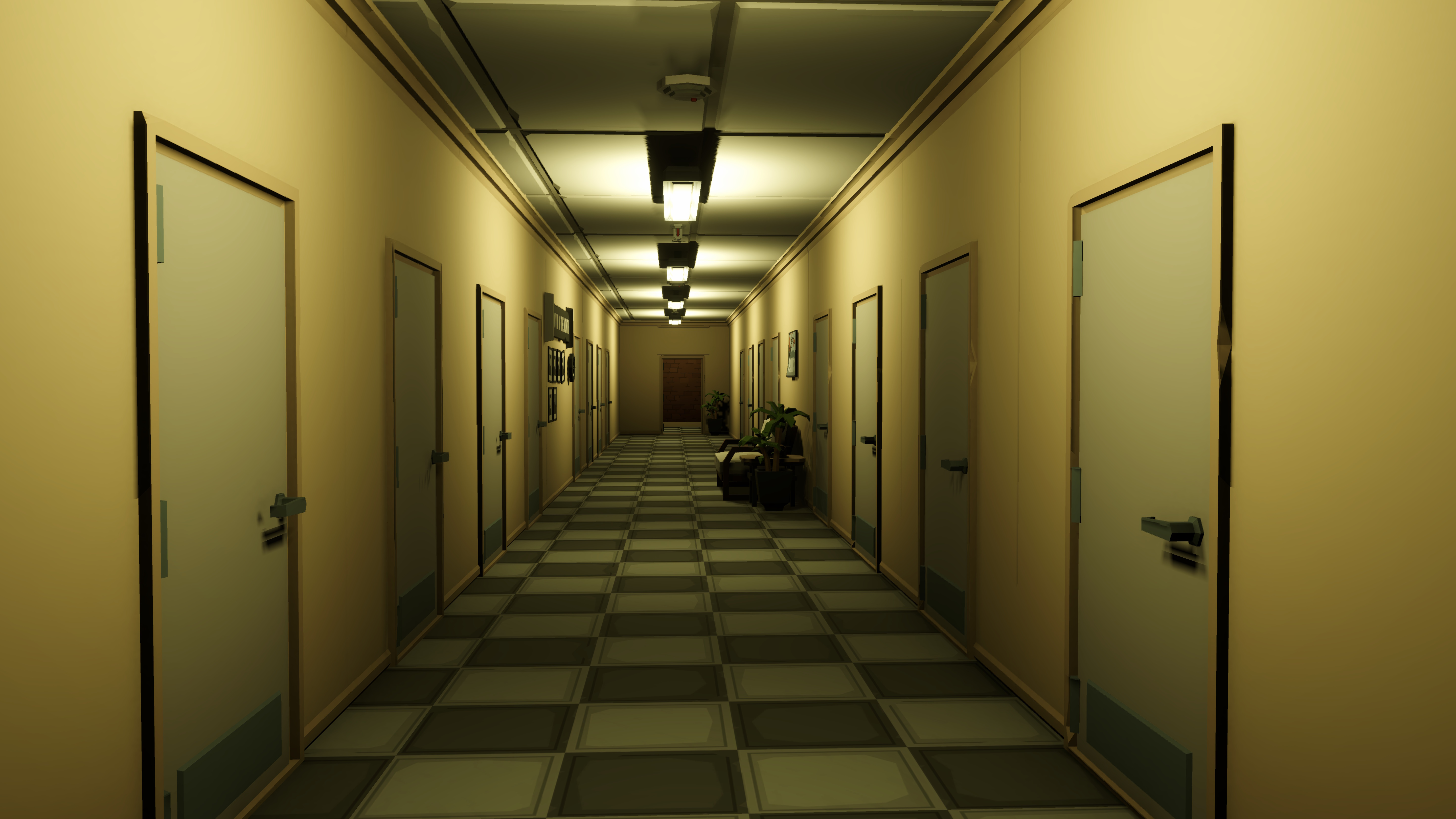 Observation room in The V Anomaly